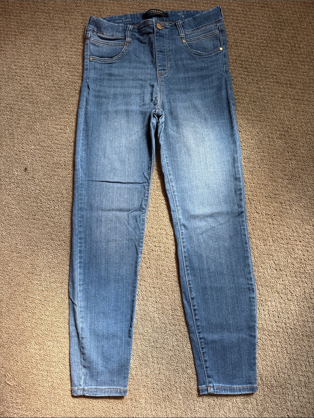 Liverpool Women’s Skinny Jeans in Light/Medium Blue
